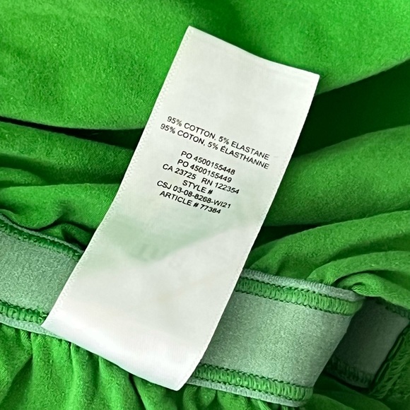 TNA Malibu Ruched Dress in lime green - Picture 4 of 9